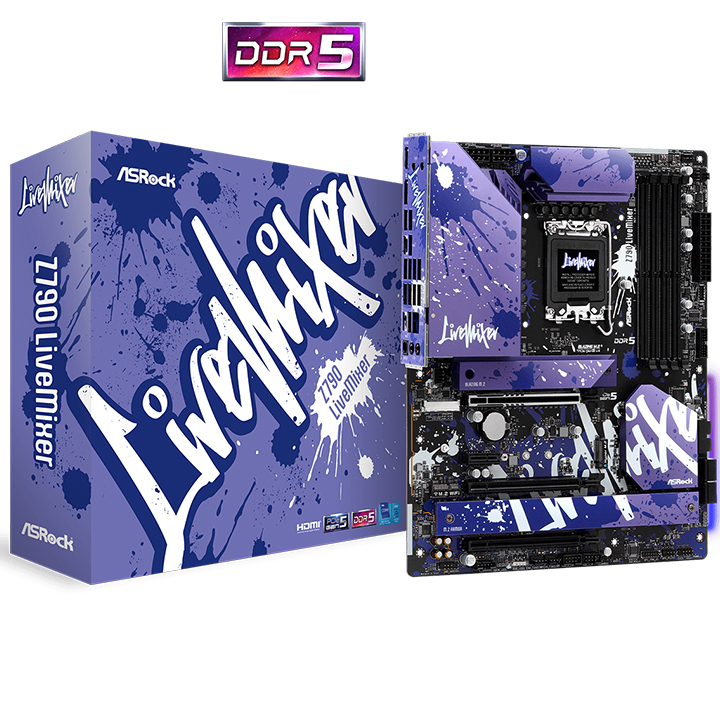 Mainboard ASRock Z790 LIVERMIXER (Intel)