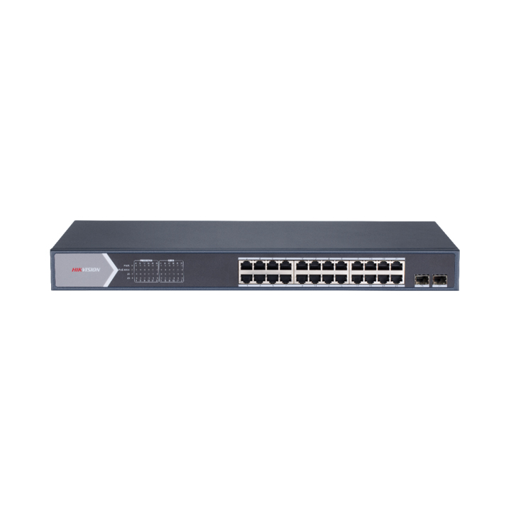 Switch mạng 8 cổng PoE Gigabit Hikvision DS-3E0526P-E/M