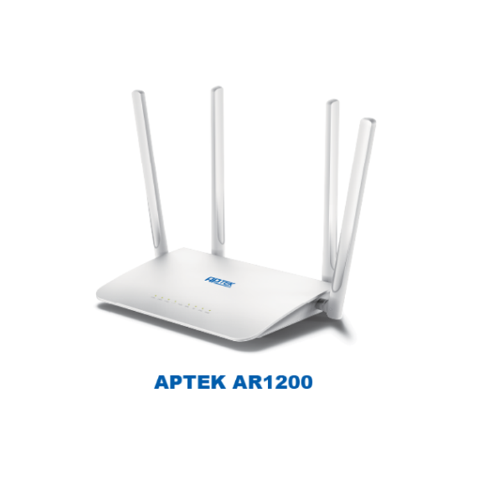 Router Wi-Fi Băng tần kép AC1200 APTEK AR1200