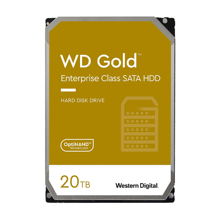 Ổ cứng HDD WD Gold 20TB WD201KRYZ