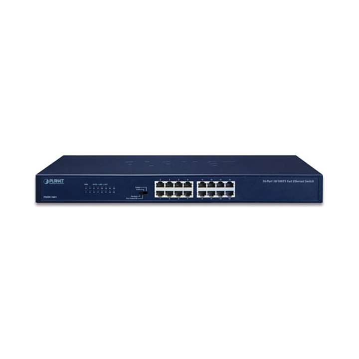 Unmanaged Switch 16 Port 100Mbps PLANET FNSW-1601