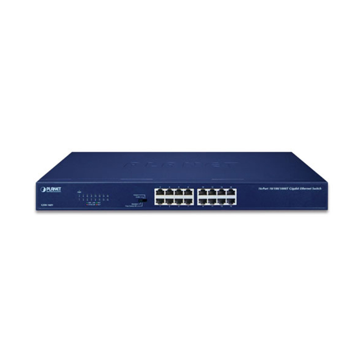 Unmanaged Gigabit Switch 16 Port PLANET GSW-1601