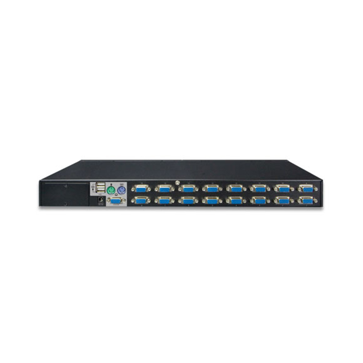 Combo KVM Switch 16-Port PLANET KVM-210-16