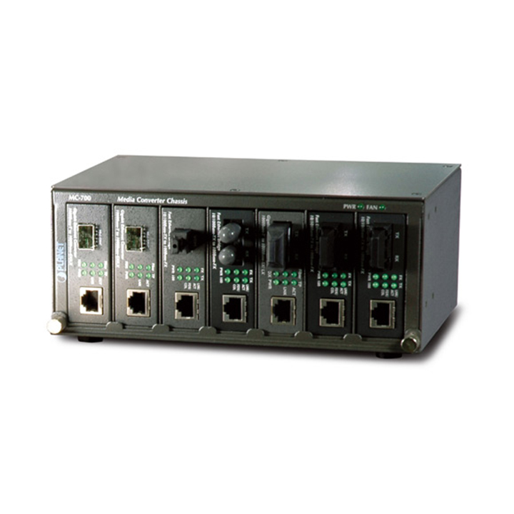 Media Converter Chassis 7 Slot PLANET MC-700