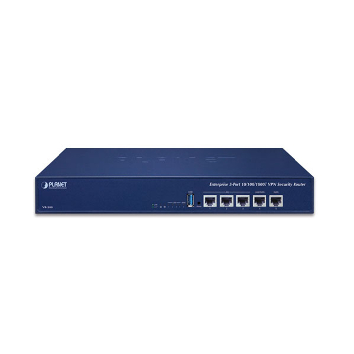 Router VPN Security Enterprise 5 Port 10/100/1000T PLANET VR-300