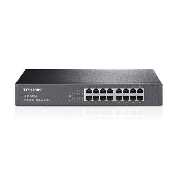 Switch chia mạng 16 cổng 10/100Mbps 13 inch TP-Link TL-SF1016DS