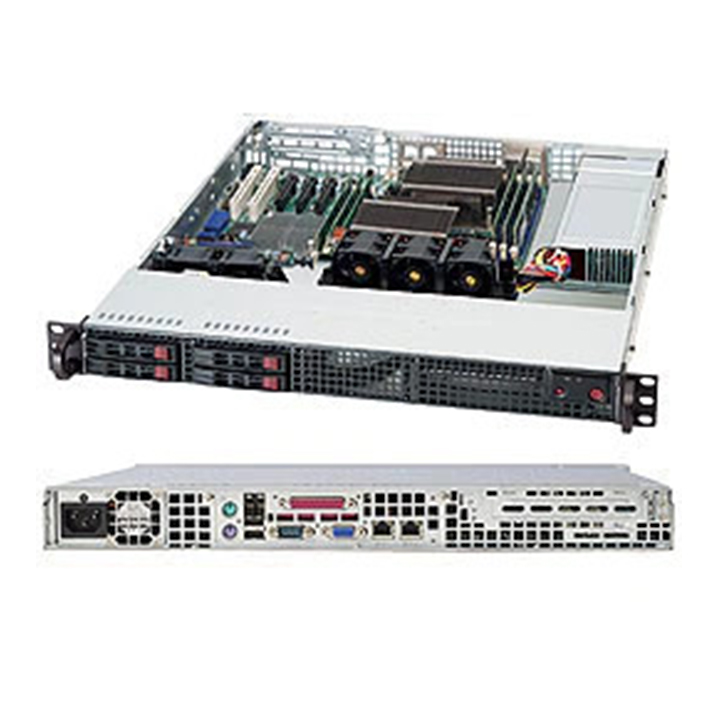 Máy chủ Chassis Supermicro CSE-111TQ-563CB