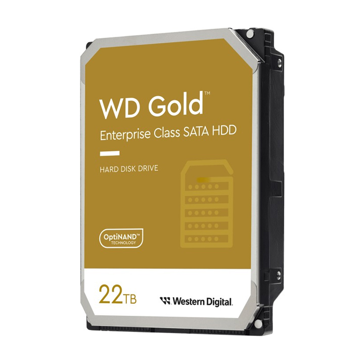 Ổ cứng HDD WD Gold 22TB WD221KRYZ