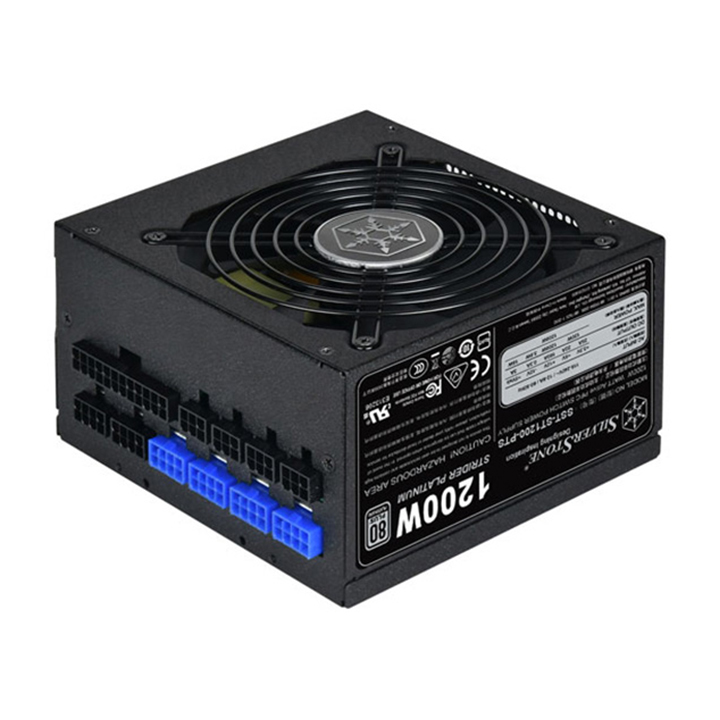 Nguồn SilverStone Strider Series ST1200-PTS 1200W 80 Plus Platinum Modular