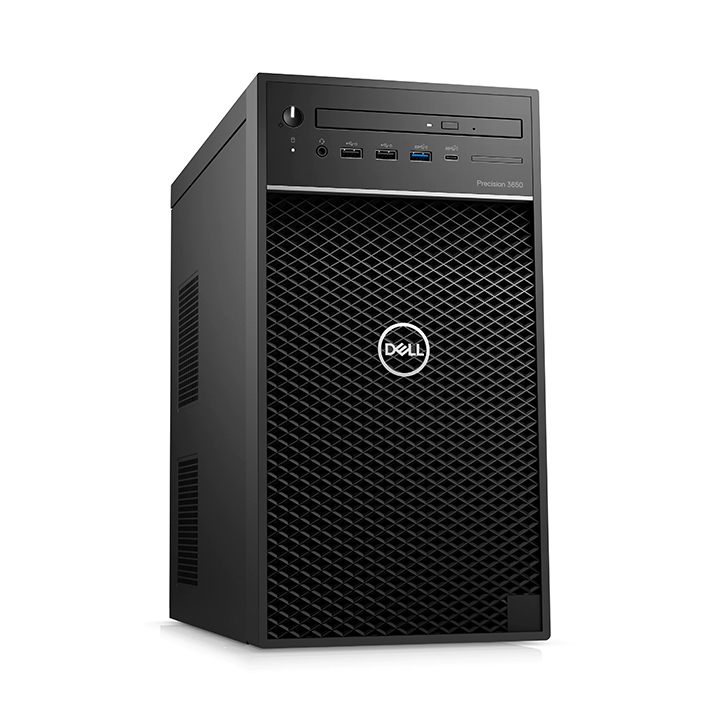 PC Dell PRECISION 3650 TOWER CTO BASE (42PT3650D10) (W-1370 2.9GHZ, 2X8GB RAM, 2TB HDD, DVD+/-RW, NVIDIA QUADRO P620 2GB, MOUSE/KEYBOARD, UBUNTU LINUX)