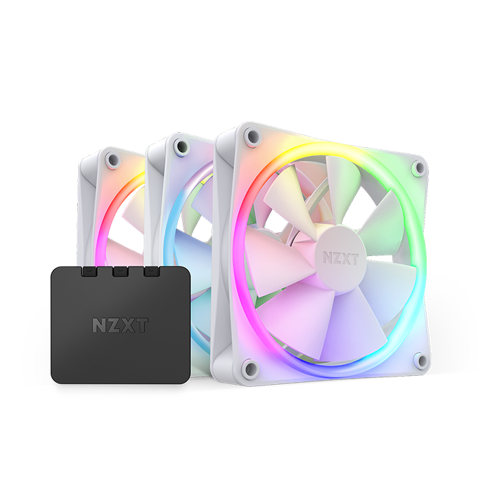 Fan Case NZXT F120 RGB Triple Pack White