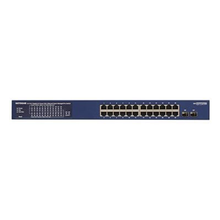 Smart Manage Gigabit Switch Netgear 24 Port Plus GS724TP