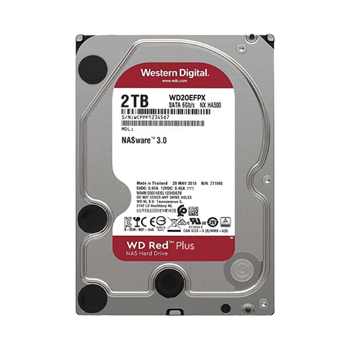 Ổ cứng HDD WD Red Plus 2TB 3.5