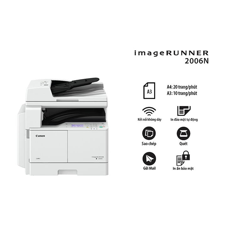 Máy photocopy đa chức năng A3 Canon imageRUNNER iR2006N