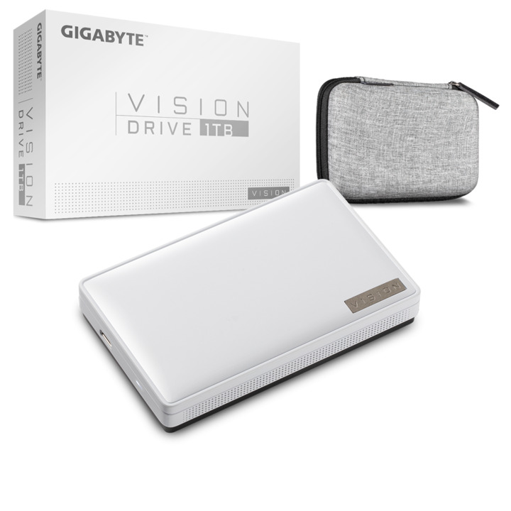 Ổ cứng di động Gigabyte VISION DRIVE 1TB USB3.2 Gen2x2 GP-VSD1TB