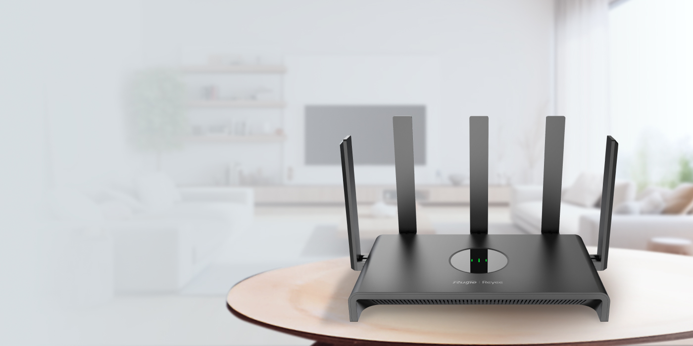 Router Wi-Fi 6 Băng tần kép Ruijie Reyee RG-EW1300G