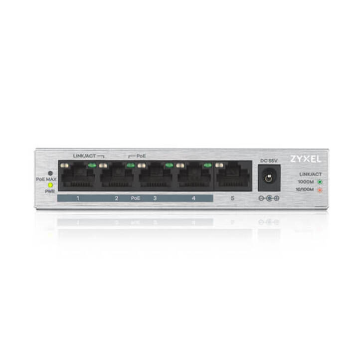 Unmanaged Gigabit Switch POE 5 Port ZYXEL GS1005-HP