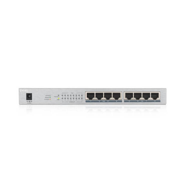 Unmanaged Gigabit Switch POE 8 Port ZYXEL GS1008-HP