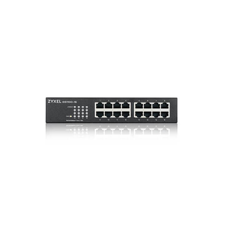 Unmanaged Gigabit Switch 16 Port ZYXEL GS1100-16