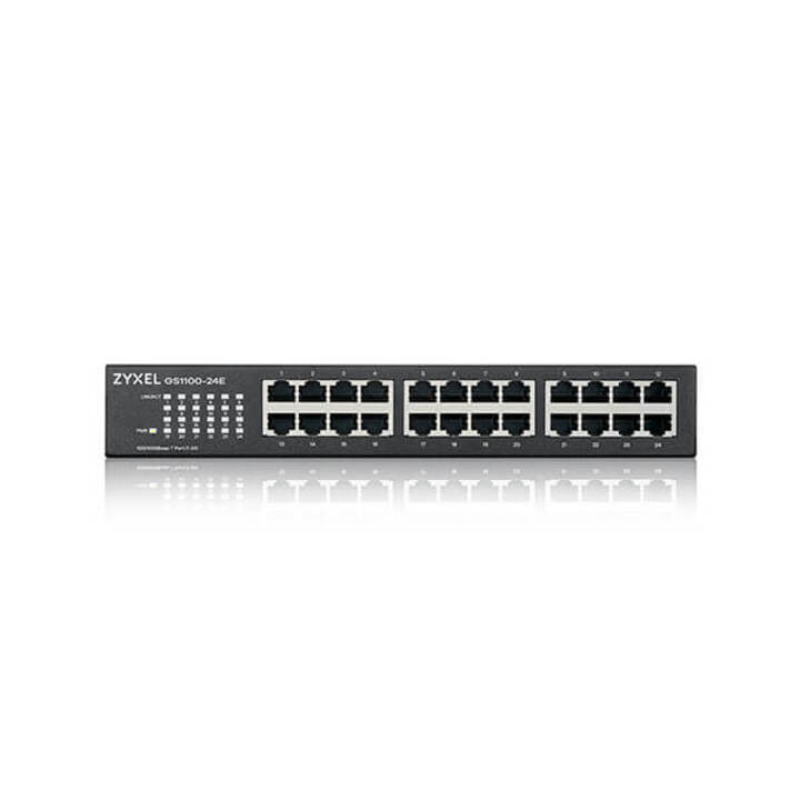 Unmanaged Gigabit Switch 24 Port ZYXEL GS1100-24E