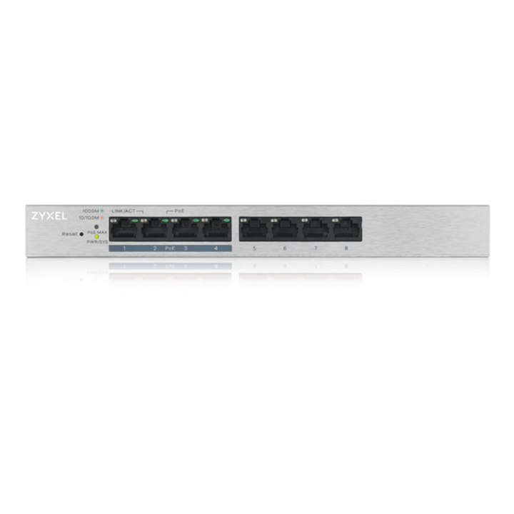 Web Managed Gigabit Switch 8 Port POE ZYXEL GS1200-8HPV2