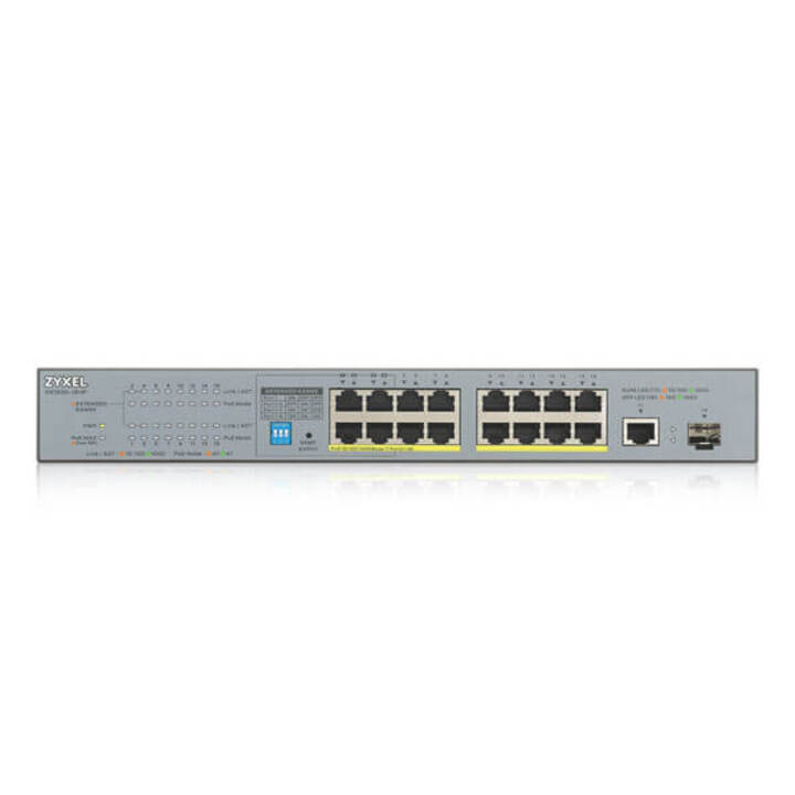 Unmanaged Gigabit Switch 16 Port POE ZYXEL GS1300-18HP