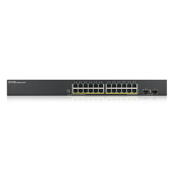 Smart Managed Gigabit Switch 24 Port POE ZYXEL GS190024HPv2