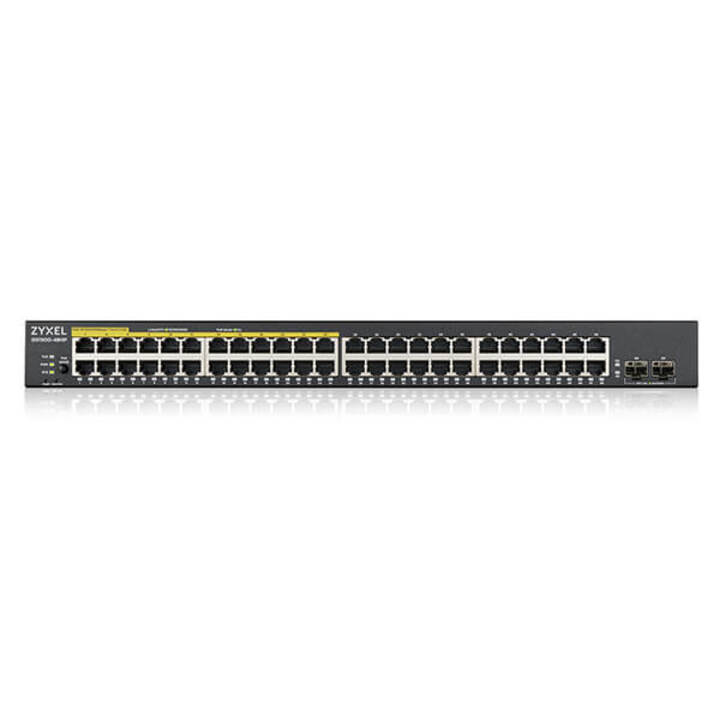 Smart Managed Gigabit Switch 48 Port 24 Port POE ZYXEL GS190048HPV2