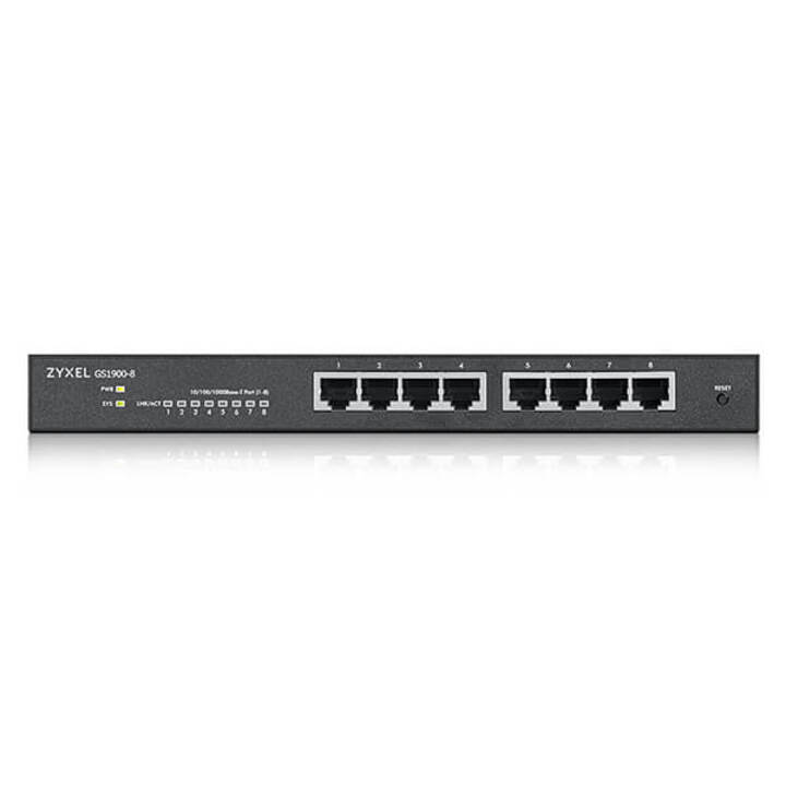 Smart Managed Gigabit Switch 8 Port ZYXEL GS1900-8