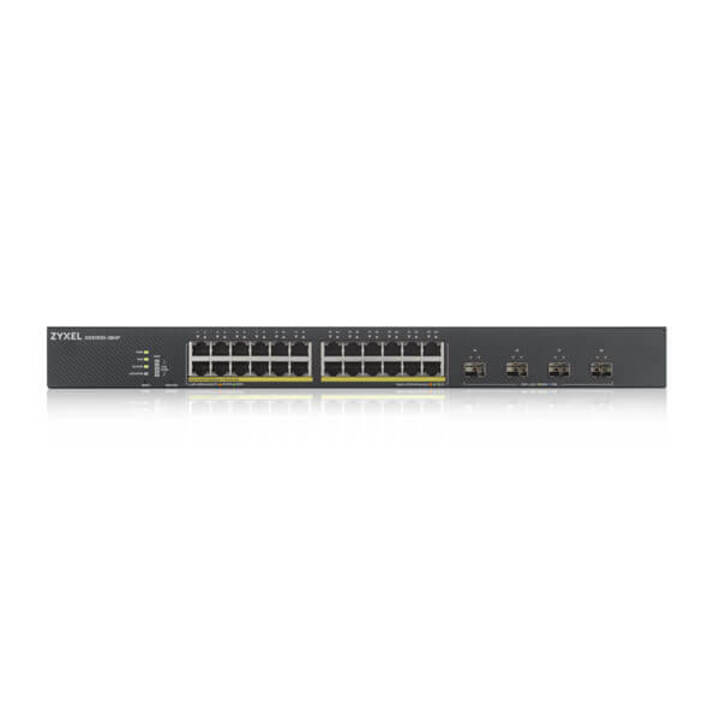 Smart Managed Gigabit Switch POE 24 Port 4 SFP+ ZYXEL XGS1930-28HP