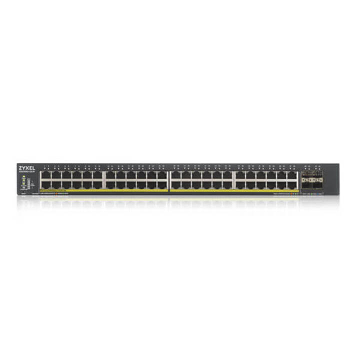 Smart Managed Gigabit Switch L3 48 Port POE 4 SFP+ ZYXEL XGS1930-52HP