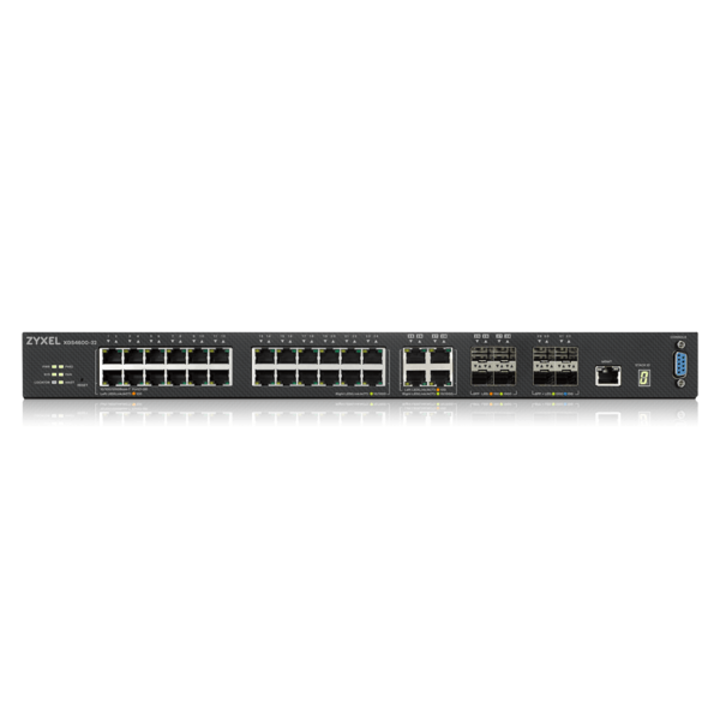 Managed Gigabit Switch L3 24 Port+ 4 Combo Port + 4 Port 10G SFP ZYXEL XGS4600-32