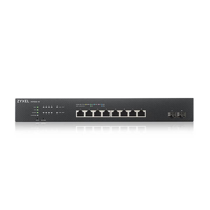 Multi-Gigabit Smart Managed Switch 8 Port 2 SFP+ ZYXEL XS1930-10