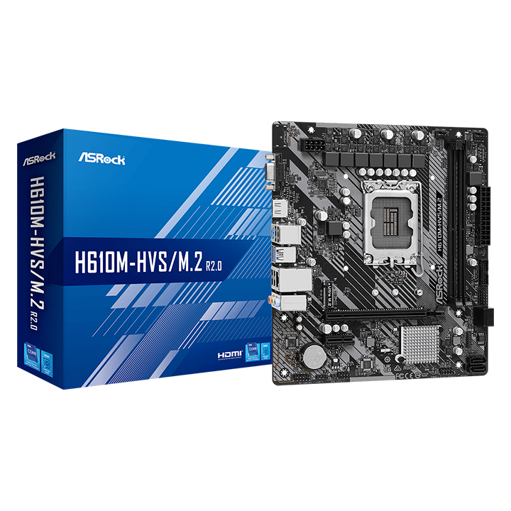 Mainboard ASRock H610M-HVS/M.2 R2.0 (Intel)