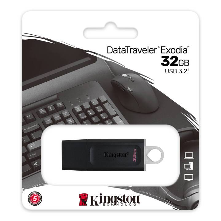 USB Kingston DataTraveler Exodia 32GB USB 3.2 Flash Drive