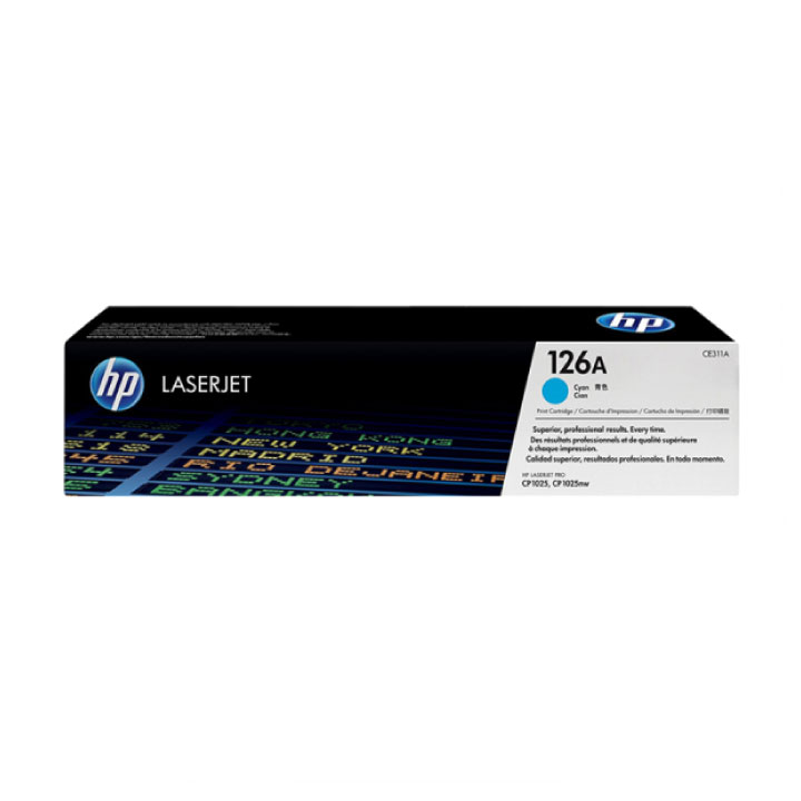 Mực in HP 126A Cyan LaserJet Toner Cartridge (CE311A)