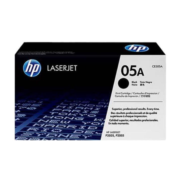 Mực in HP 05A Black Original LaserJet Toner Cartridge (CE505A)