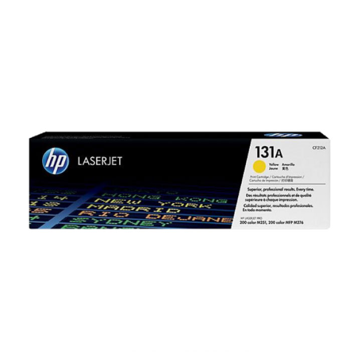 Mực in HP 131A Yellow LaserJet Toner Cartridge (CF212A)