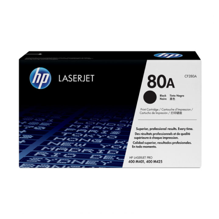 Mực in HP 80A Black LaserJet Toner Cartridge (CF280A)