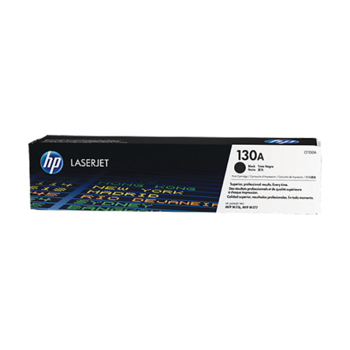 Mực in HP 130A Black Original LaserJet Toner Cartridge (CF350A)