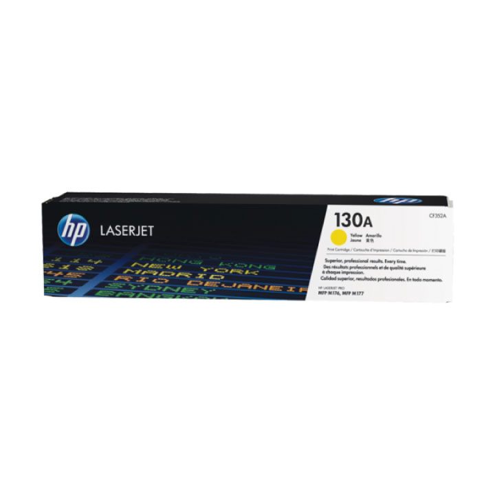 Mực in HP 130A Yellow Original LaserJet Toner Cartridge (CF352A)