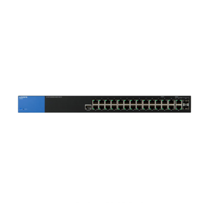 Managed Gigabit Switch Linksys 28 Port LGS528