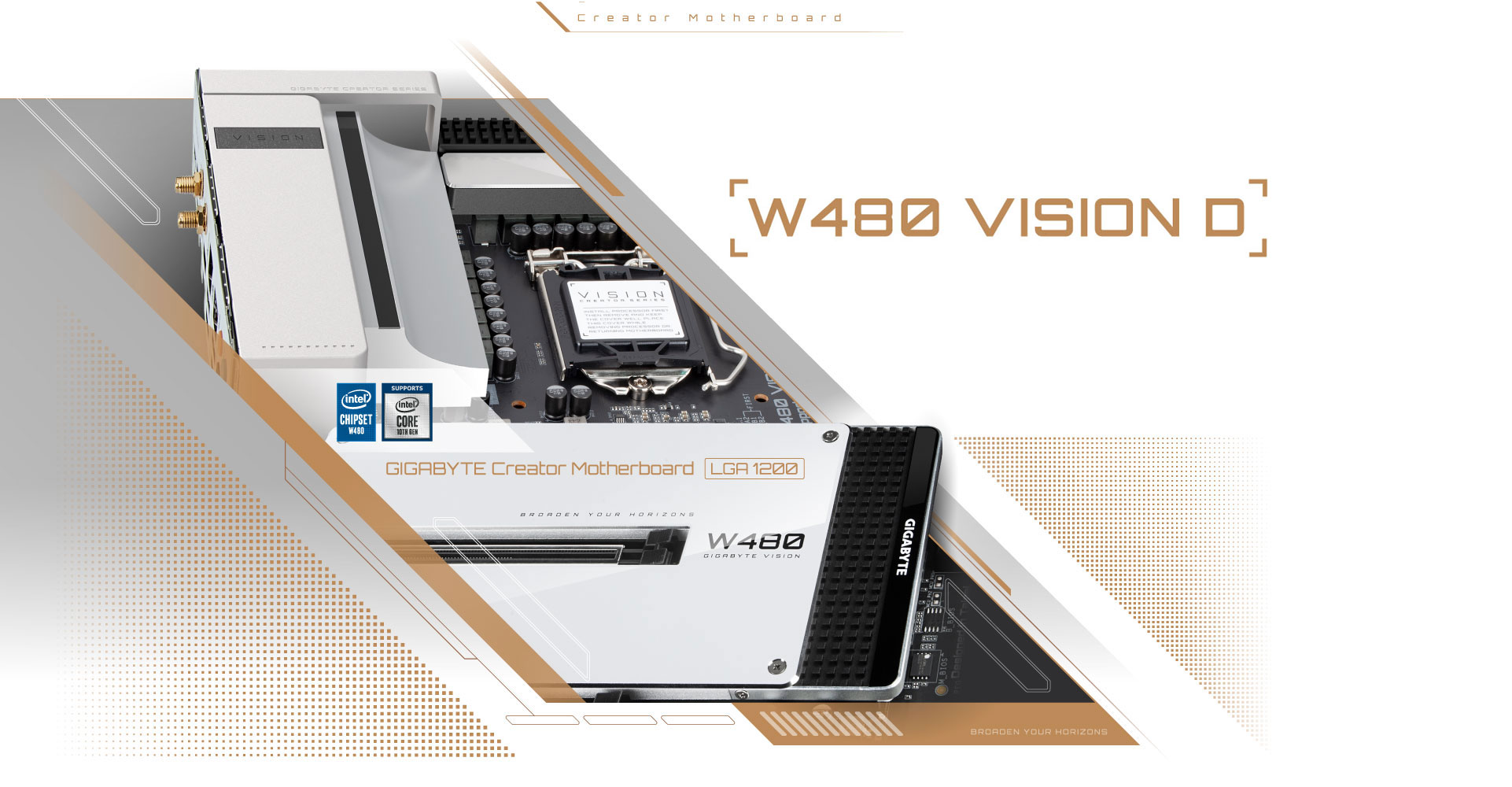 Mainboard Gigabyte W480 VISION D