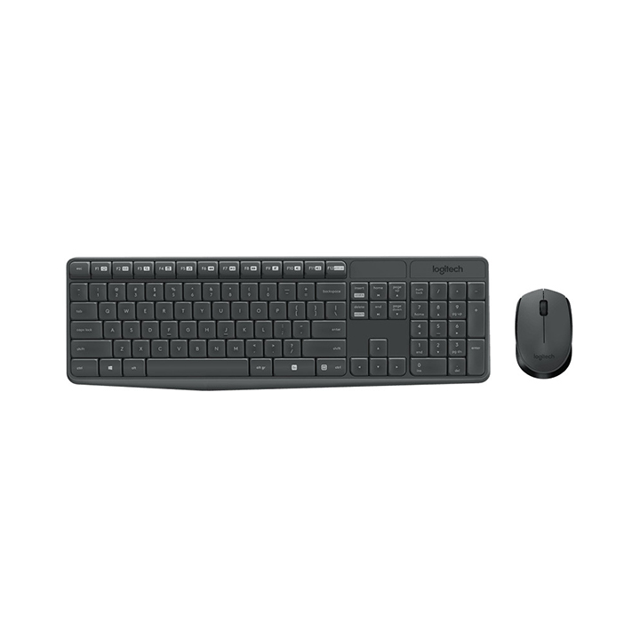 Bộ bàn phím chuột không dây Logitech MK235 920-007937