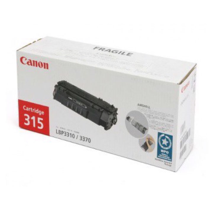 Mực in Canon 315 Black Toner Cartridge