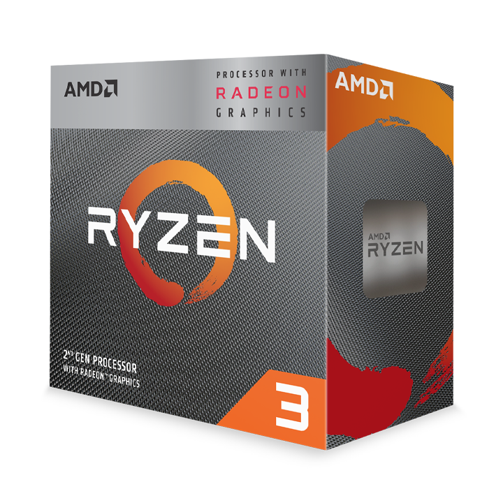 CPU AMD Ryzen 3 3200G (3.6 GHz Up to 4.0 GHz, 4 nhân 4 luồng, 4MB) - AM4