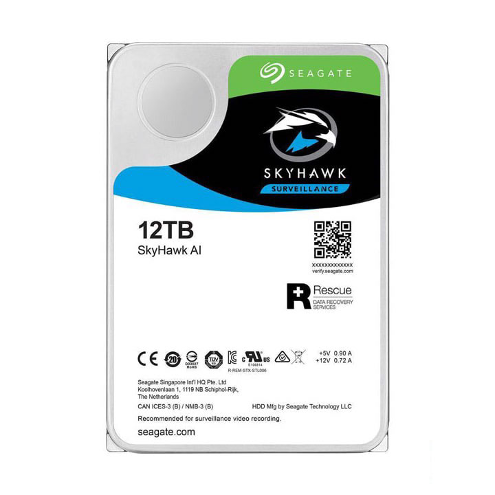 Ổ cứng HDD Seagate Skyhawk AI 12TB 3.5