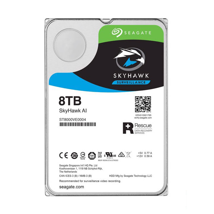 Ổ cứng HDD Seagate Skyhawk AI 8TB 3.5