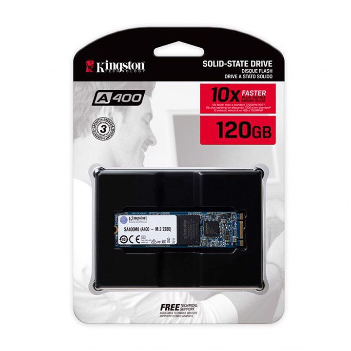 Ổ cứng SSD Kingston A400 120GB M.2 2280 SATA 3 (SA400M8/120G)