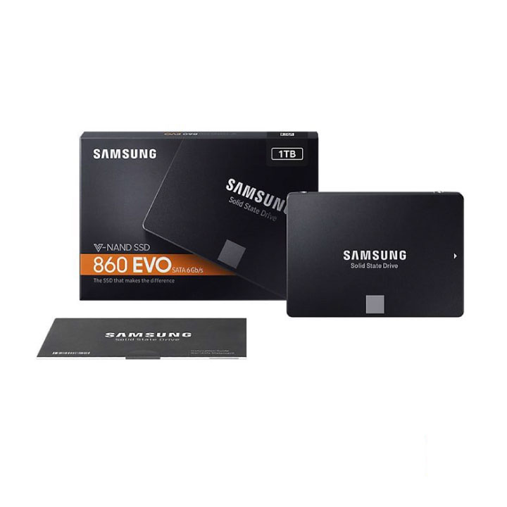 Ổ cứng SSD Samsung 860 Evo 1TB 2.5inch SATA 3 - MZ-76E1T0BW